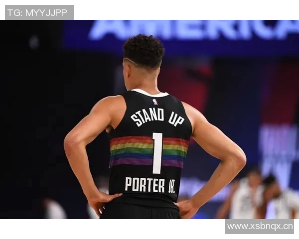 小迈克尔波特半场表现出色14中7砍下20分外加8篮板三分球命中率高达50